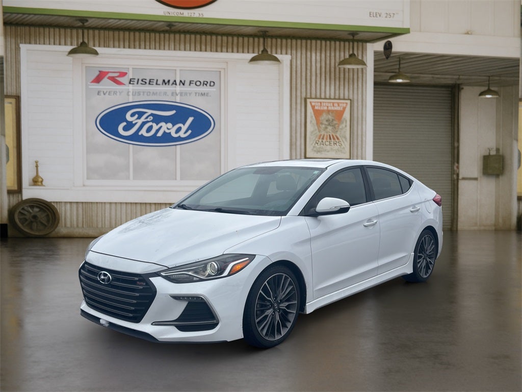Used 2018 Hyundai Elantra Sport with VIN KMHD04LB9JU449186 for sale in Dickson, TN