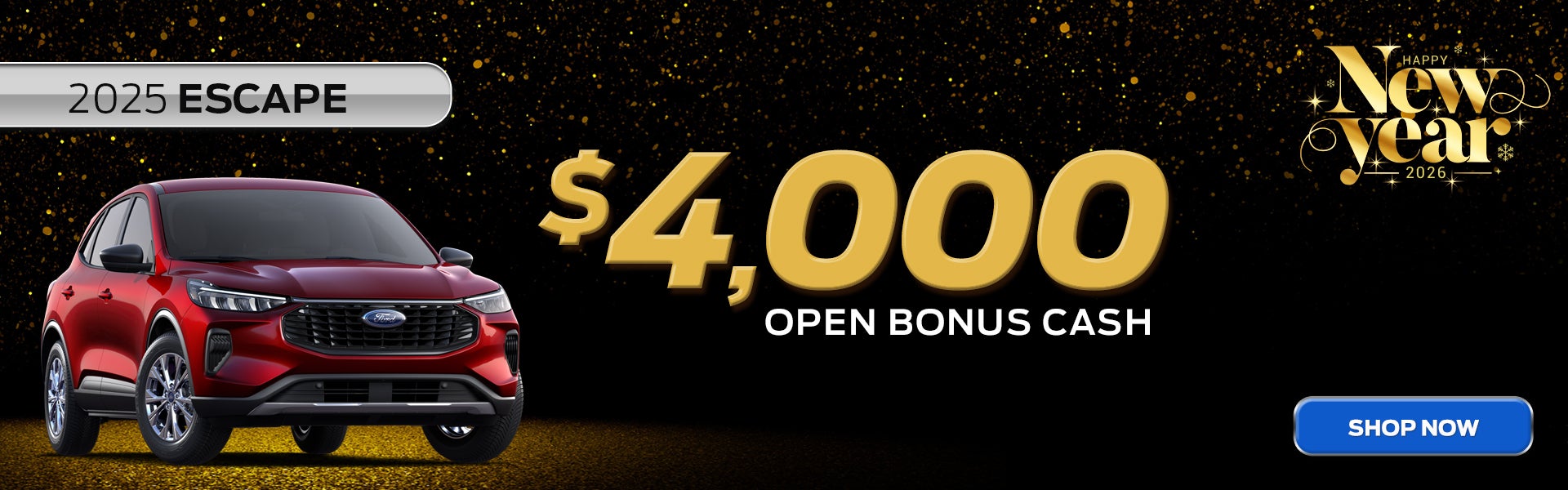 2025 Ford Escape Bonus Cash