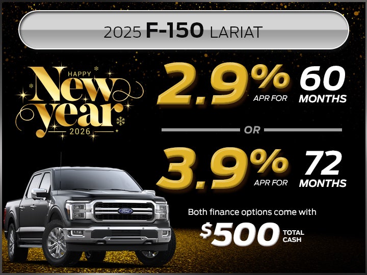 New 2025 Ford F-150 Lariat