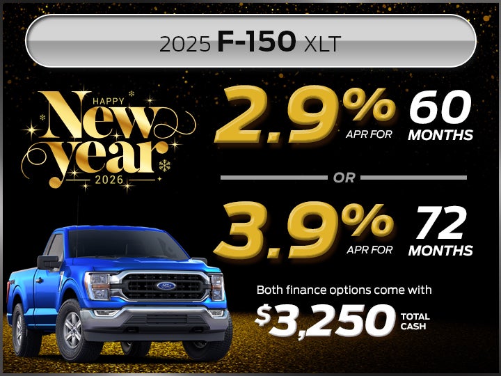 New 2025 Ford F-150 XLT