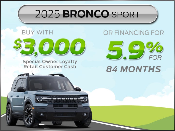 New 2025 Ford Bronco Sport