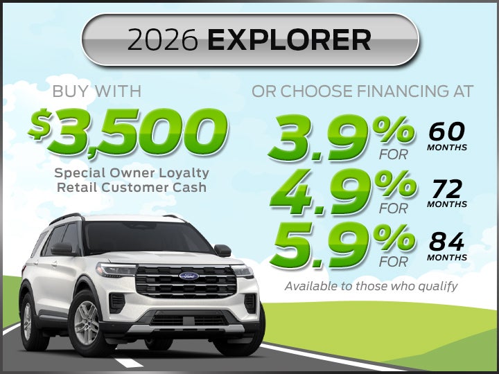 New 2026 Ford Explorer
