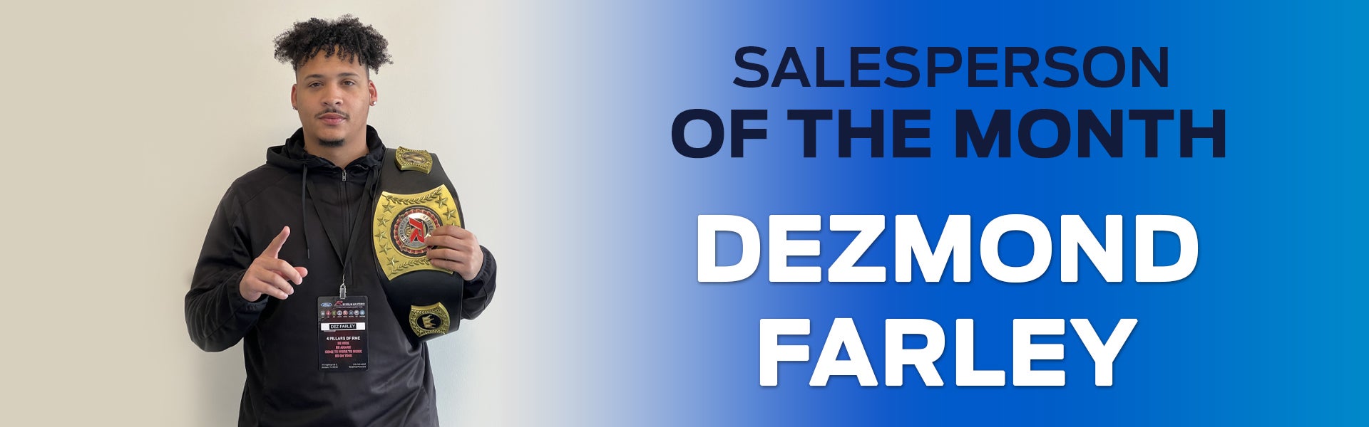 Salesperson of the month