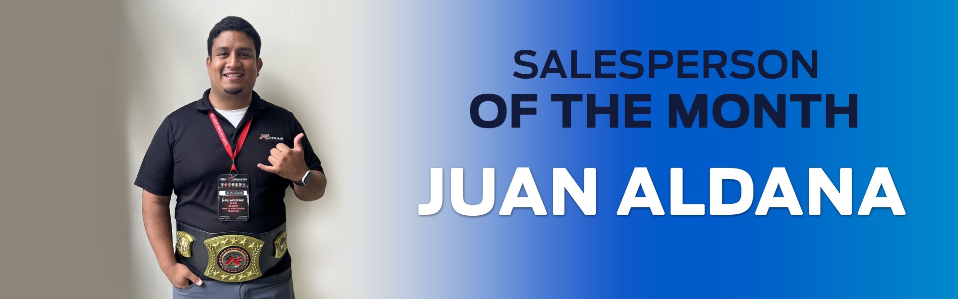 Sales Person of the month